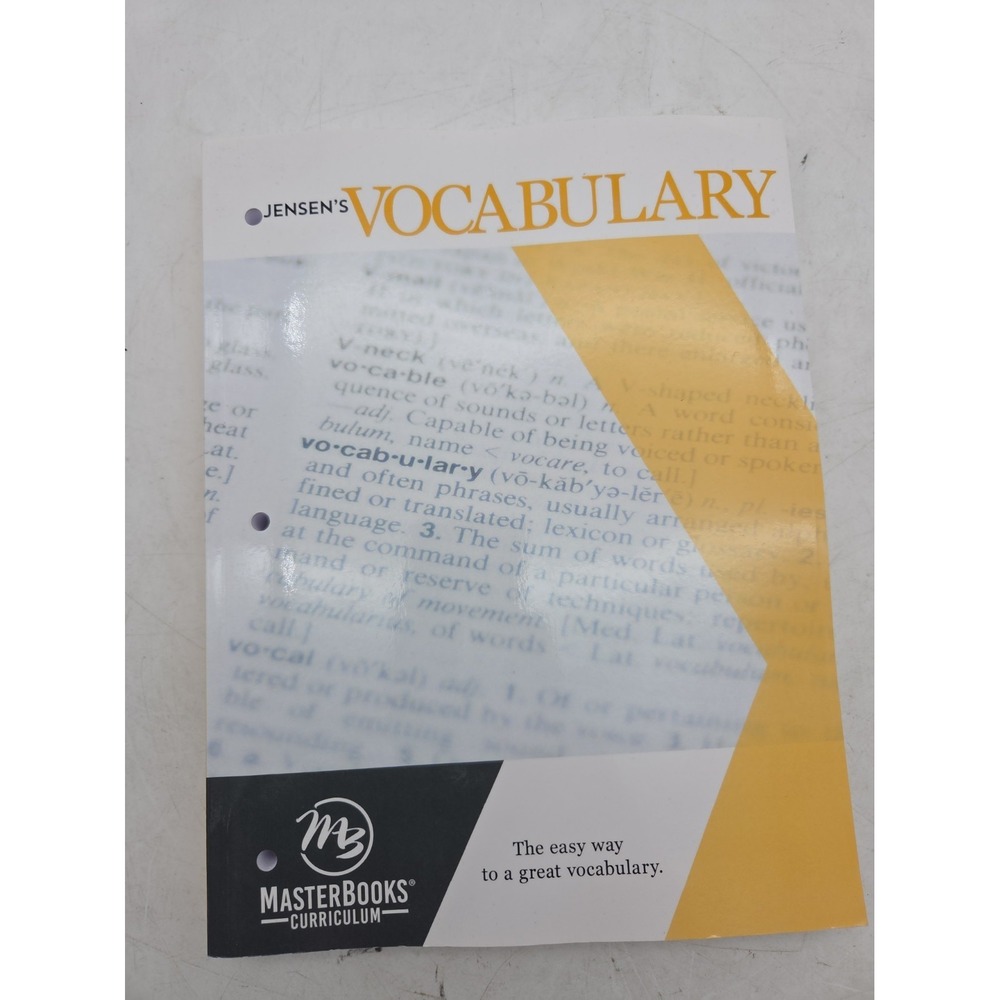 Jensen's Vocabulary : The Easy Way to a Great Vocabulary by Frode Jensen (2017)